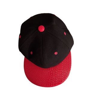 Faux Leather Cap
